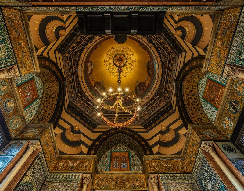 Потолок Арабского зала. Фото: commons.wikimedia.org.