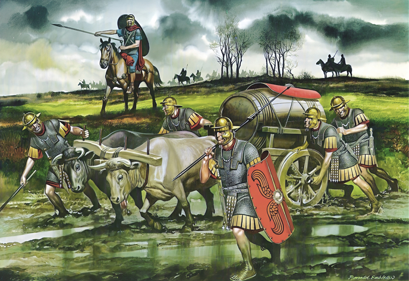 Фото: x.com/romanhistory1. Иллюстрация: Ron Embleton