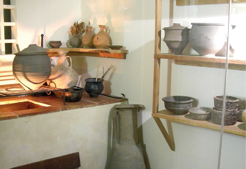 Реконструкция римской кухни. Фото: wikimedia.org